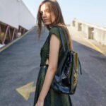 Drawstring Backpack Black